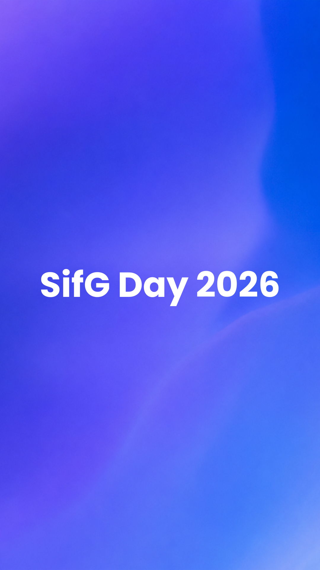 Anunciamos el SifG Day 2026